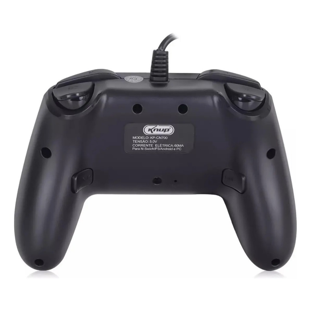 Controle Vídeo Game PC Jogos USB Joystick Notebook Android Compatível Nintendo Play3