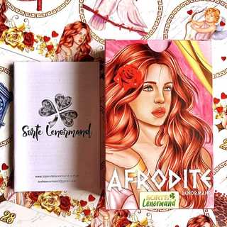 Afrodite Lenormand - Baralho Cigano - Lenormand da Deusa Afrodite - Vênus - Deusa do Amor