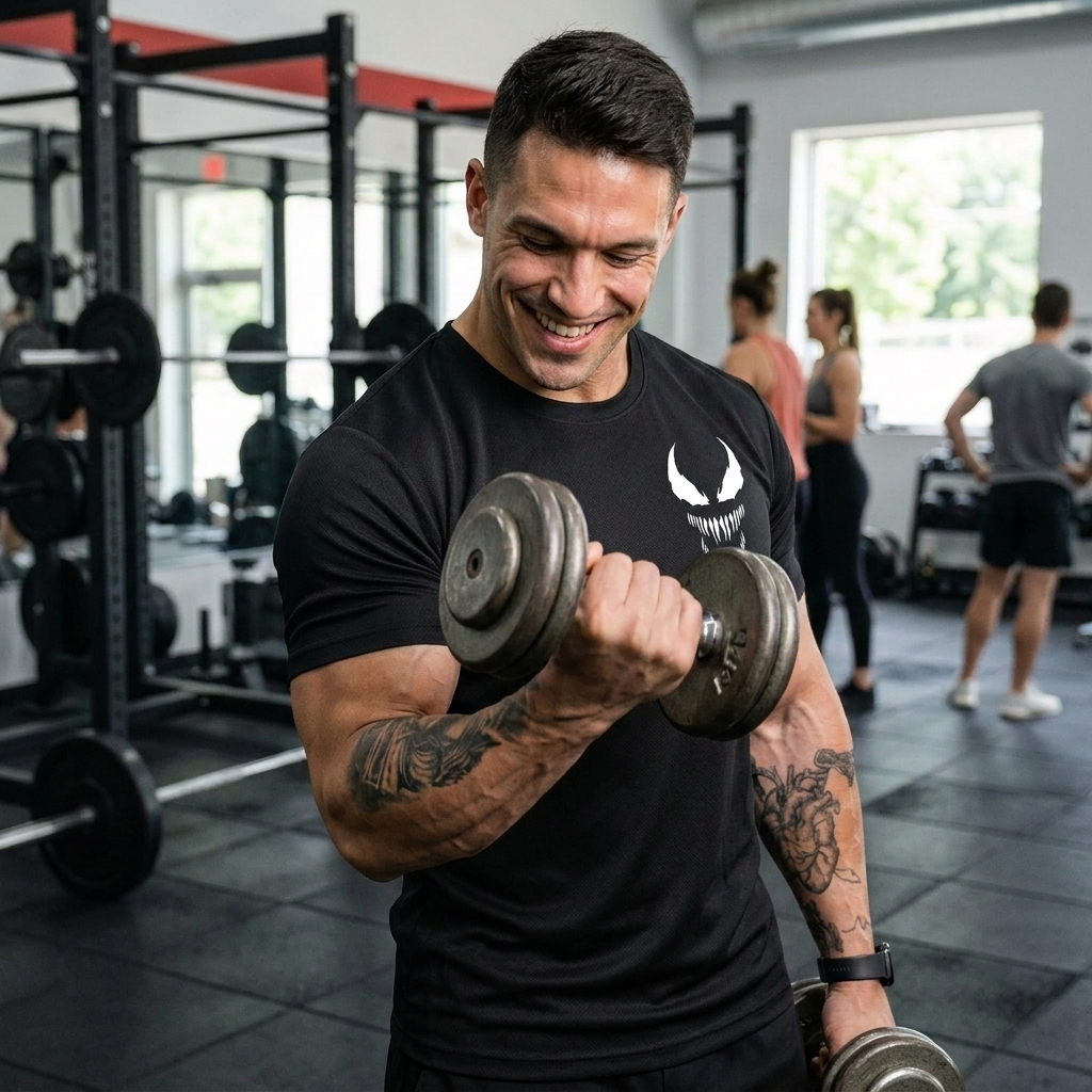 Camisa Dry Fit Masculina ModeloVNM, Academia, Corrida, CrossFit,Treinos Intenso, Gym, Estiloso, leve