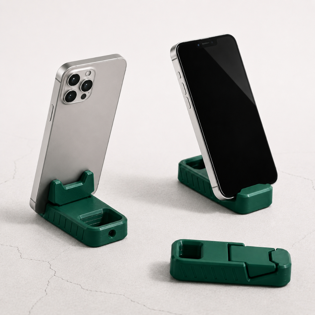 Suporte de celular Smartphone para Exterior Compacto e Durável fácil de Carregar Moderno Minimalista