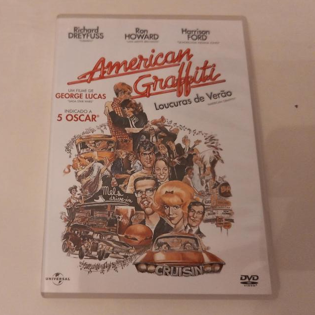 Dvd American Graffiti - Loucuras De Verão - George Lucas