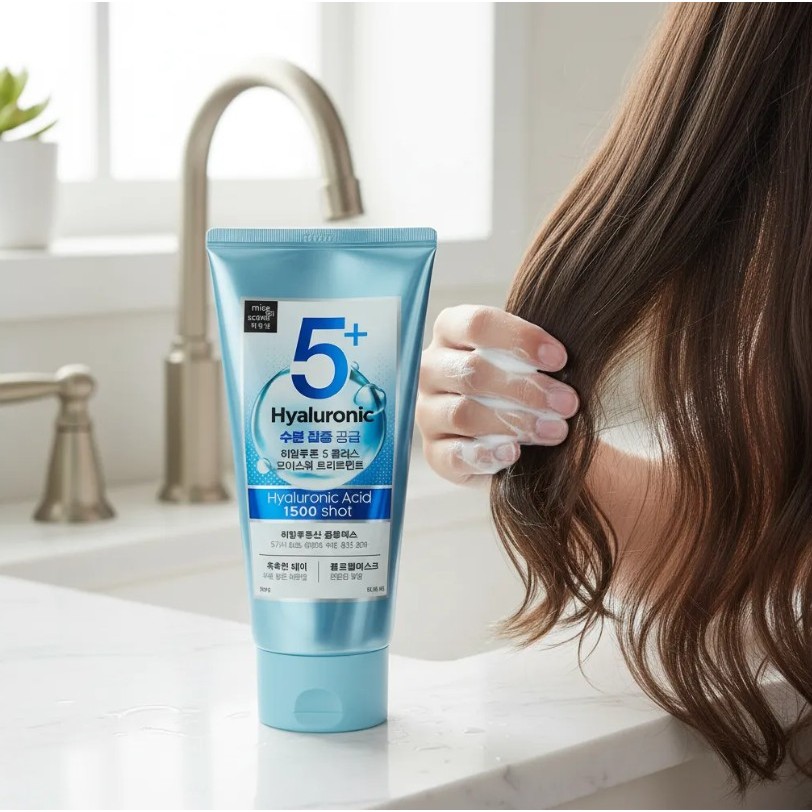 Mise en Scene Máscara Hidratação 5+ Hyaluronic Acid 1500 Shot 300g