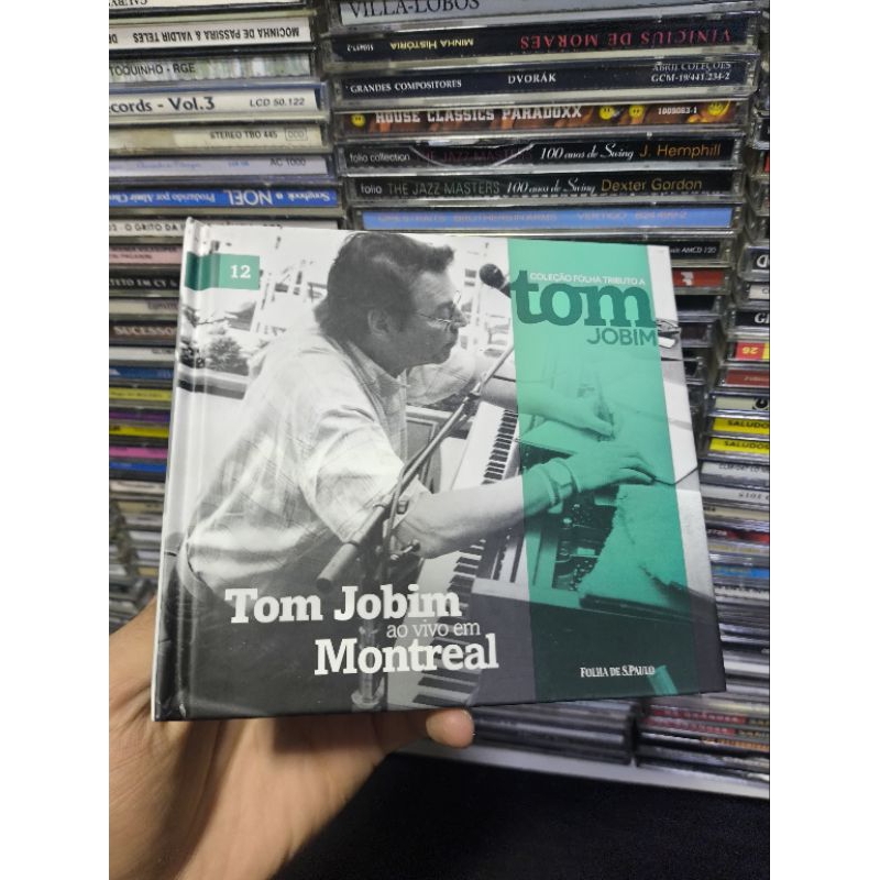 CD TOM JOBIM - TOM JOBIM - AO VIVO EM MONTREAL - CD Usado conservado - REF:CD 2436