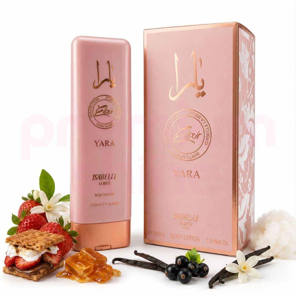 Hidratante Árabe Feminino Yara Elixir Isabelle la Belle 200ml