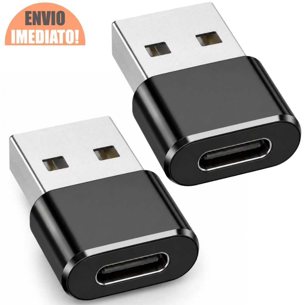 Adaptador USB Para USB -Tipo C Fêmea iPhone 15 16 Pro Max Galaxy S23 S24 OTG Dad
