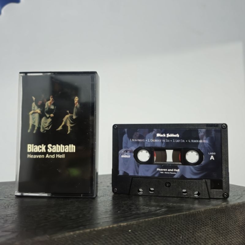 Fita Cassete K7 Black Sabbath - Heaven And Hell