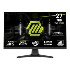 Monitor Gamer MSI MAG 274F, 27'', Full HD, Rapid IPS, 200Hz, 0.5ms - 9S6-3CE41H-004