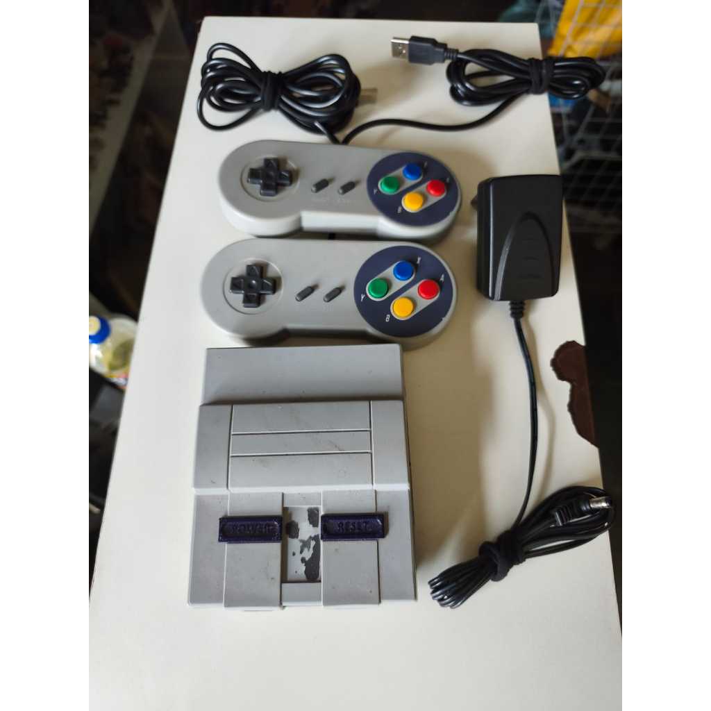 Console Emulardor Snes e outros, Varios jogos +  2 controle
