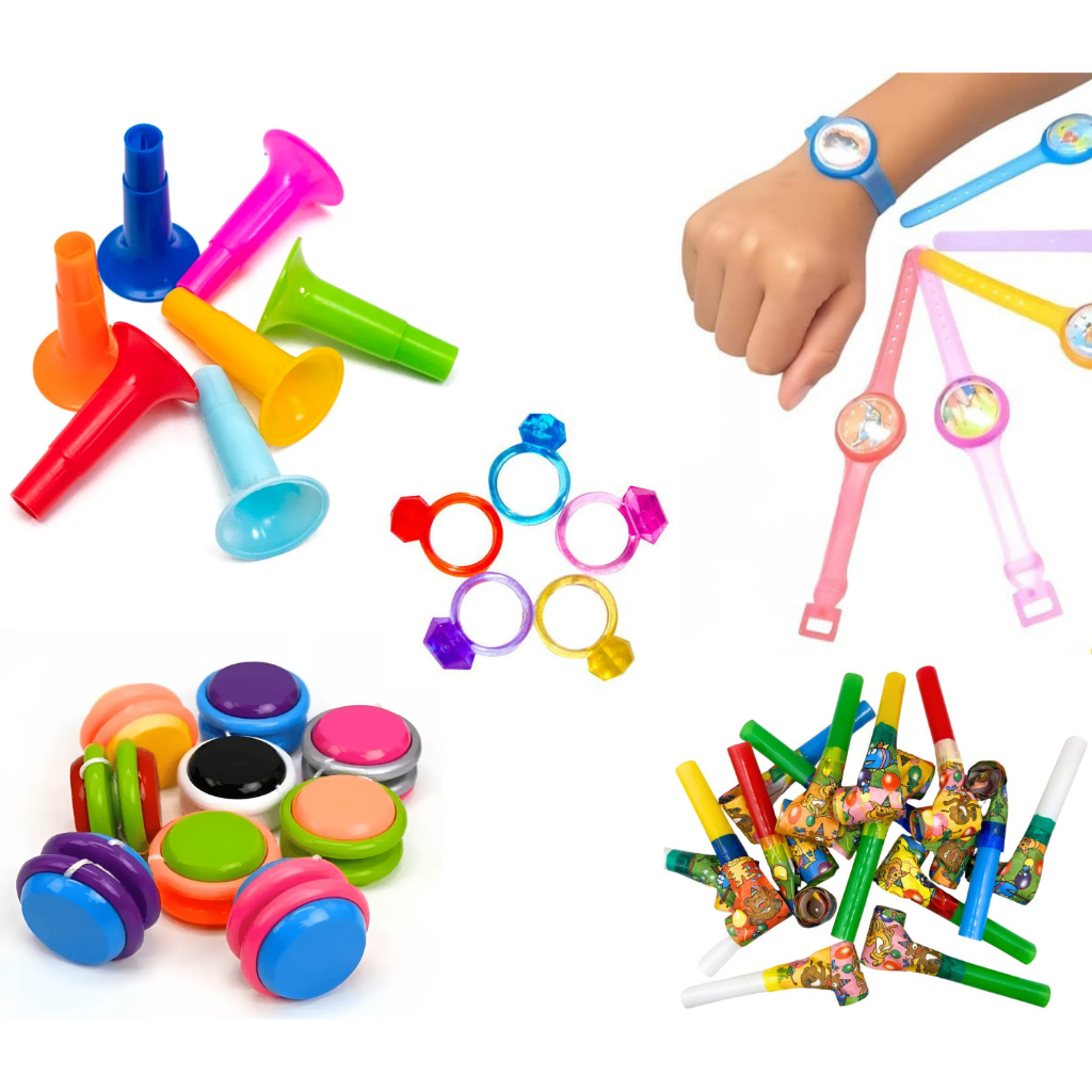 Kit 50 Mini Brinquedos Lembrancinha Sacolinha Festa Aniversário Junina Prenda Natal Dia Crianças