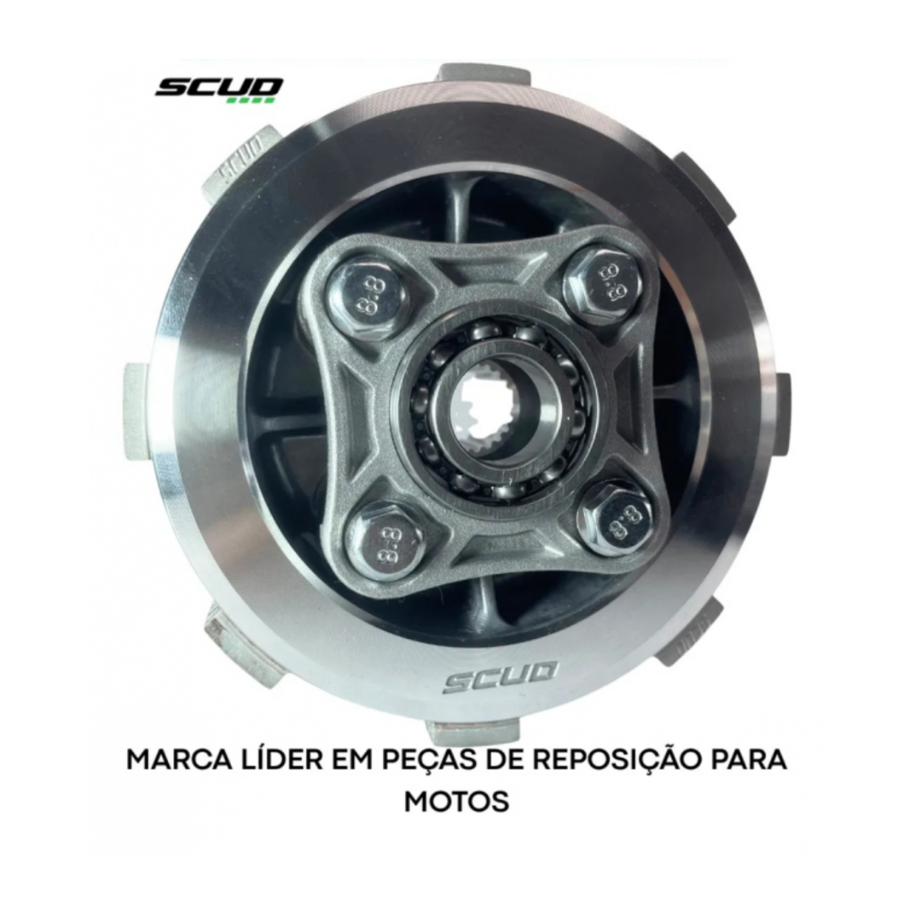 Kit Embreagem Completo Honda Cg 150 Bros 150 Scud — imagem 2 de 2