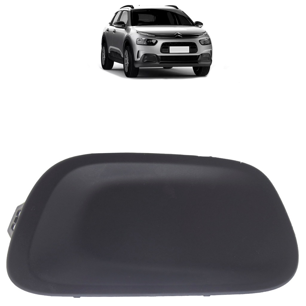 Tampa Farol Milha C4 Cactus 2018 2019 2020 2021 2022 2023 Preto Texturizado