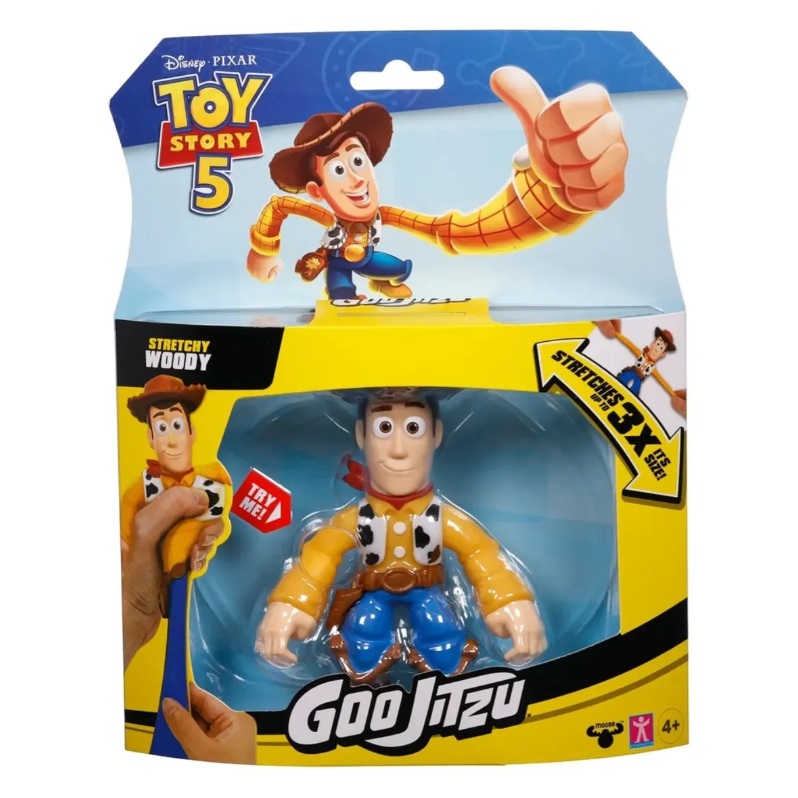 Boneco Goo Jit Zu Stretchy Xerife Woody Toy Story 5