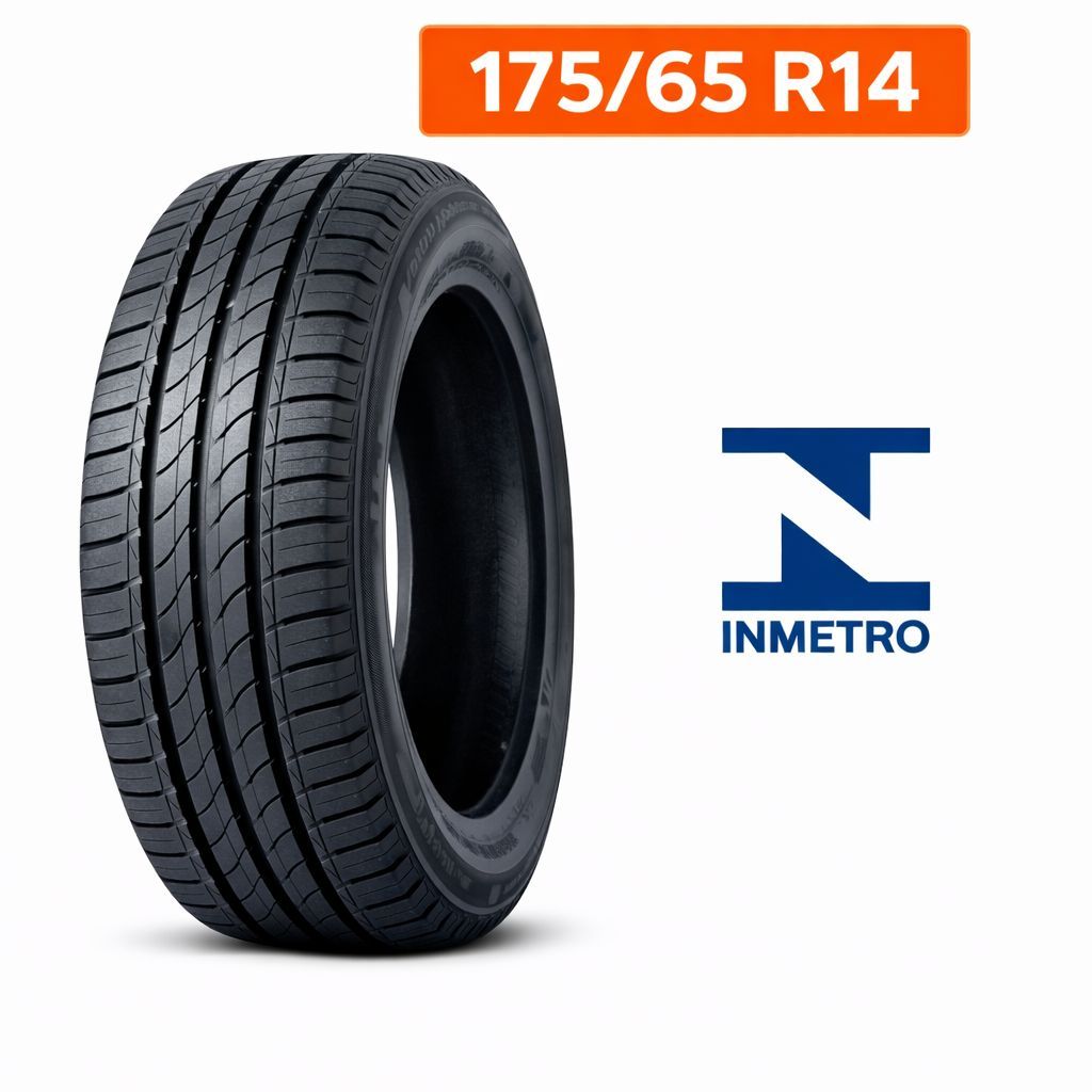 Pneu 175/65 R14 Remold Premium INMETRO – Alta Durabilidade | Borracha Reforçada | Garantia | Pronta Entrega