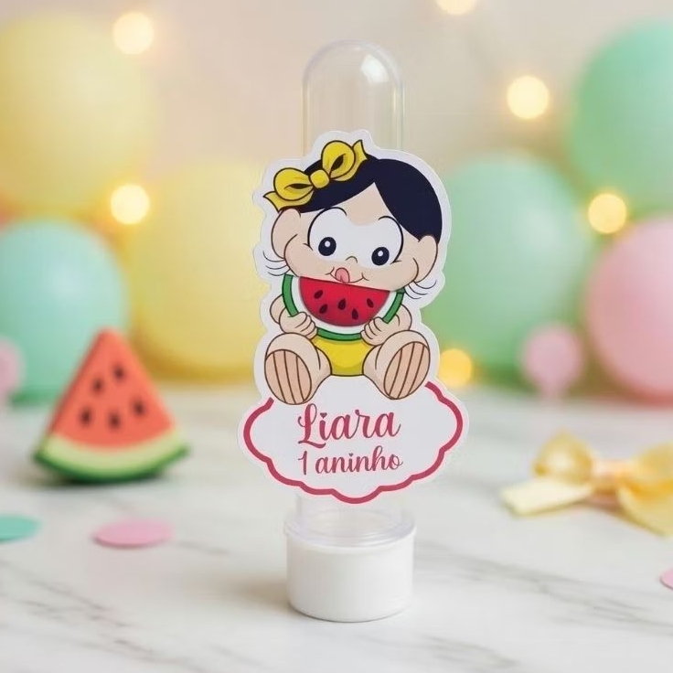 Aplique Para Tubete Magali Baby - Personalizado - Lembrancinha - Festa Infantil - Aniversário