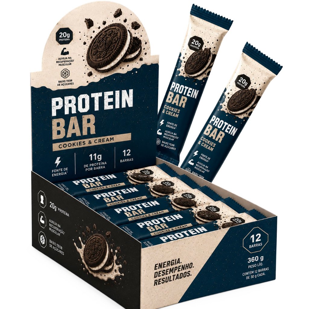 Barra G Protein Bar - (12un x 30g cada) (360g) - Produto 100% Original