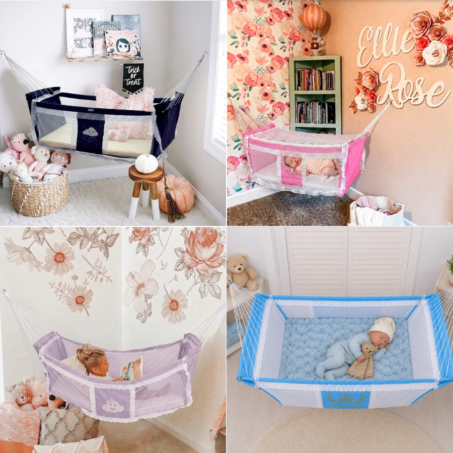 Rede Berço Bebe Com Mosquiteiro Acolchoado Portátil - Promoção — imagem 2 de 2