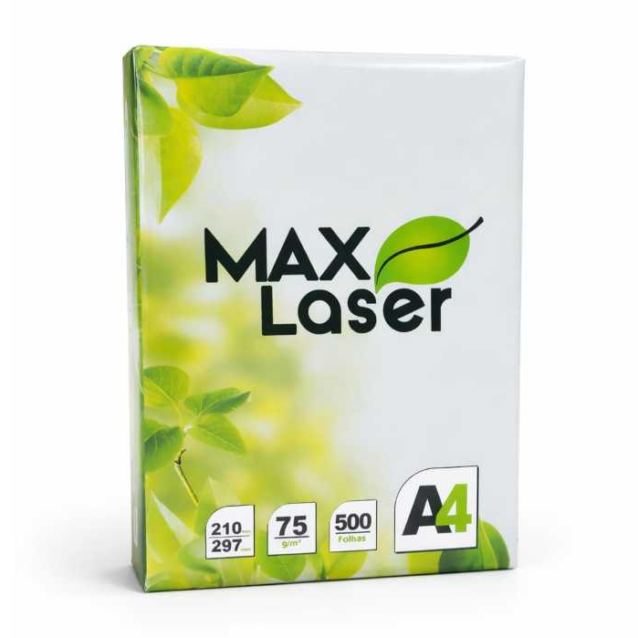 Papel Sulfite Branco A4 75g 500 Folhas Escolar Profissional