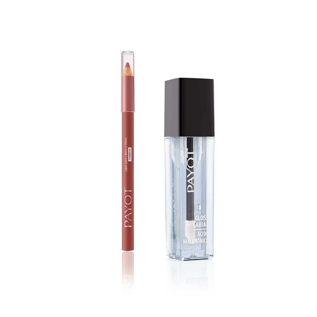 KIT LÁBIOS PAYOT - 3:  Gloss BALI + Lápis CANELA