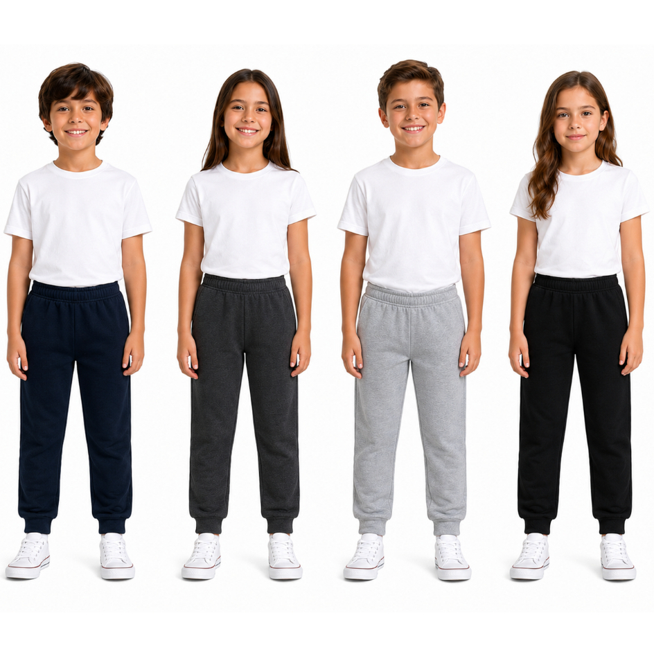 Calça Moletom Infantil Unissex Quentinha Flanelada Kyly Original Confortável 1 ao 16 Envio Imediato