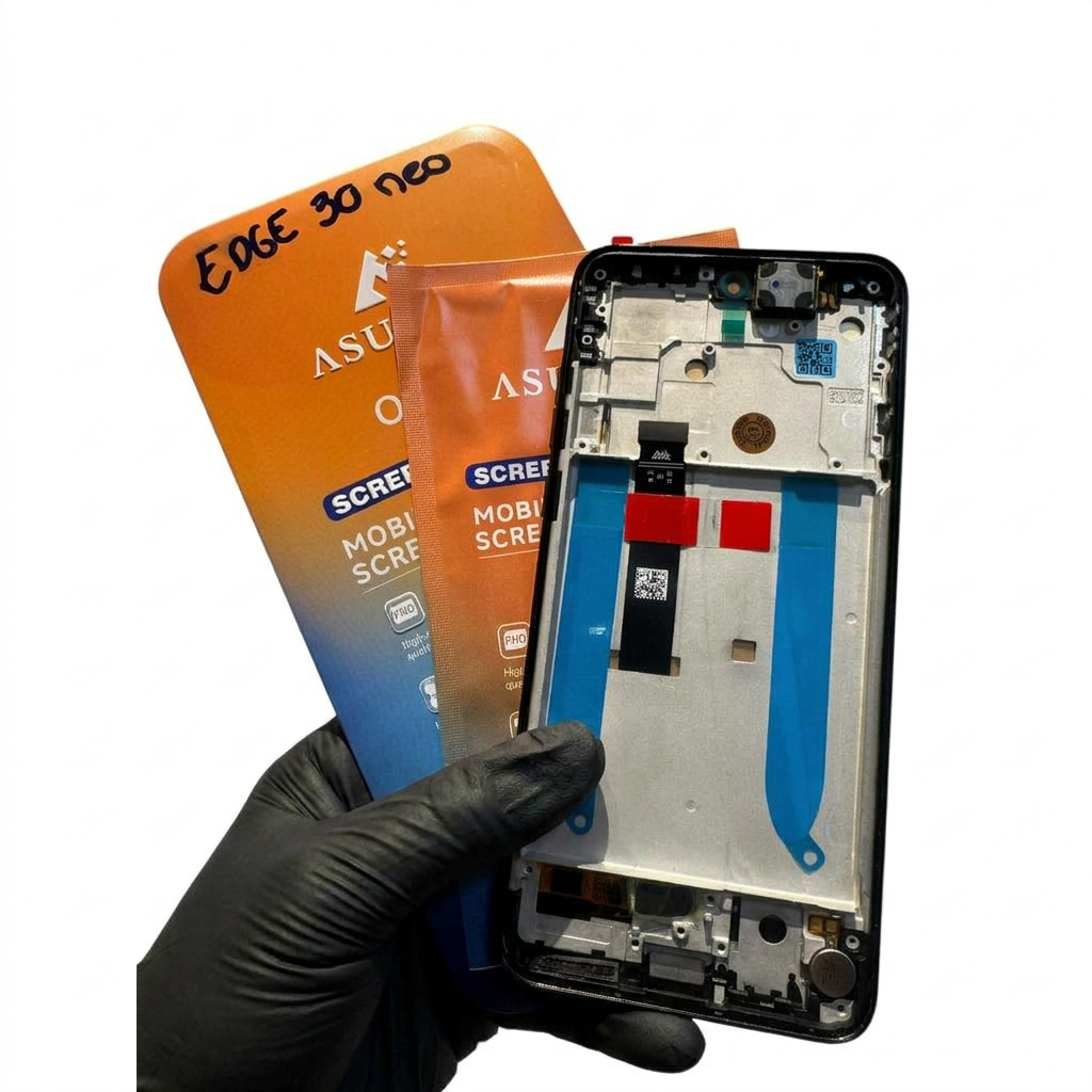 Tela Display Touch Compativel Moto Edge 30 Neo Com Aro Oled Asugar 💎✨