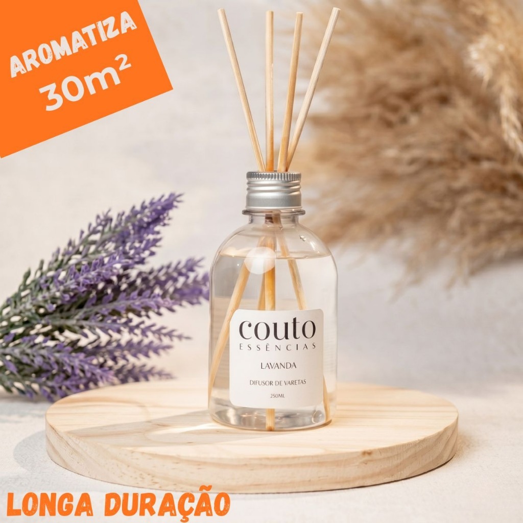 Cheirinho Para Casa Difusor Aromatizador de Ambiente Aromas Perfumado 250ml Varetas
