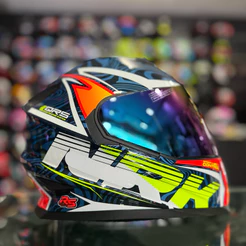 CAPACETE NORISK FF302 SOUL II CONTROL AZUL