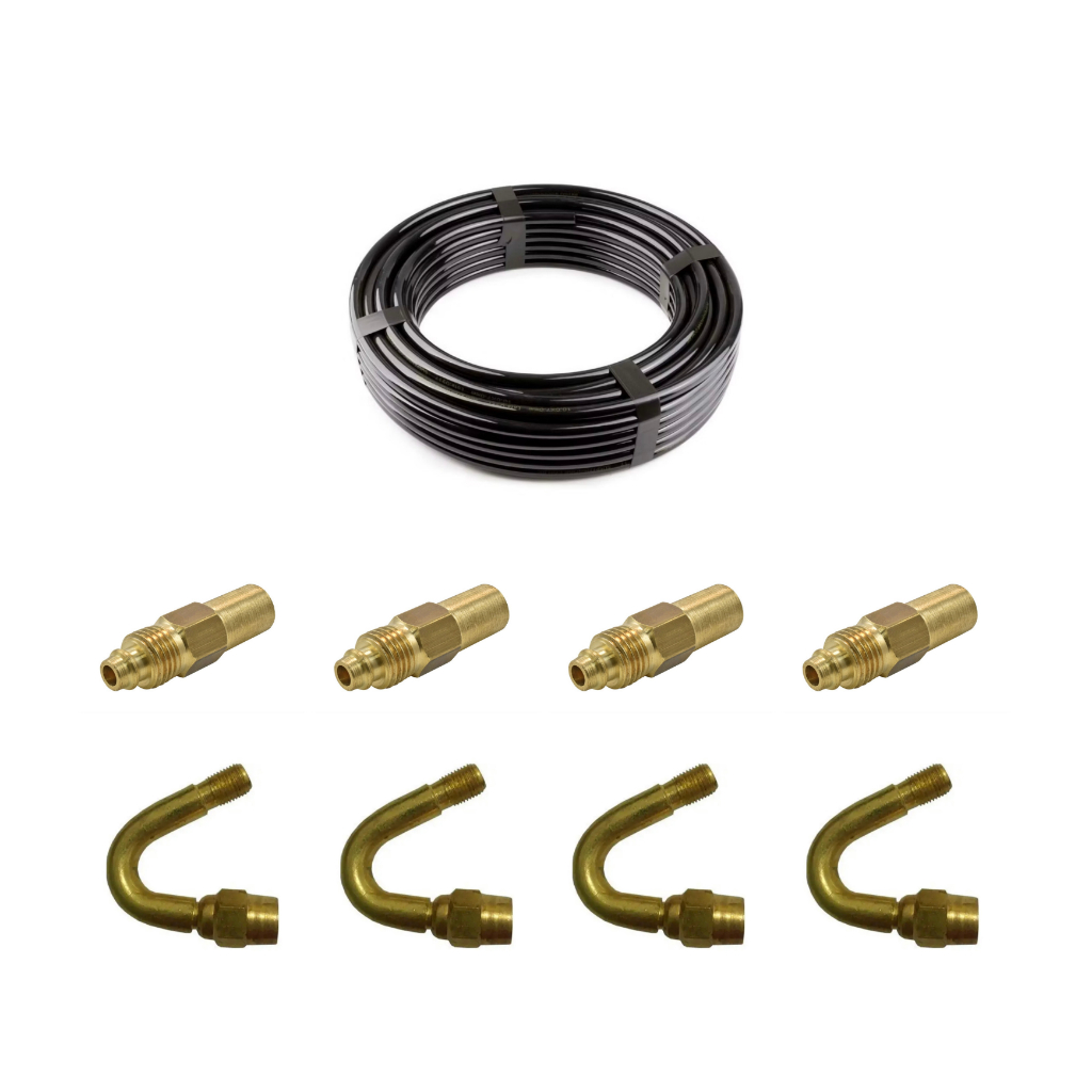 Kit Manutenção de Rodoar Rodocalibrador Bico Pneu Bico Curvo Caminhão Ônibus Mangueira Rodoar
