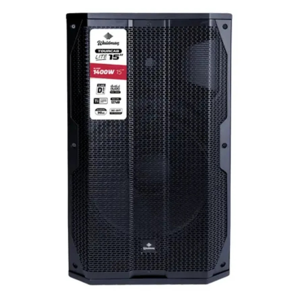 Caixa De Som Amplificada Ativa Waldman Tcl 1400 -15dsp Tcl-1400 Tcl1400 1400W 350Rms Dsp 15 Polegada