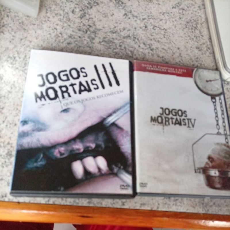 DVDS Jogos Mortais Diversos Titulos