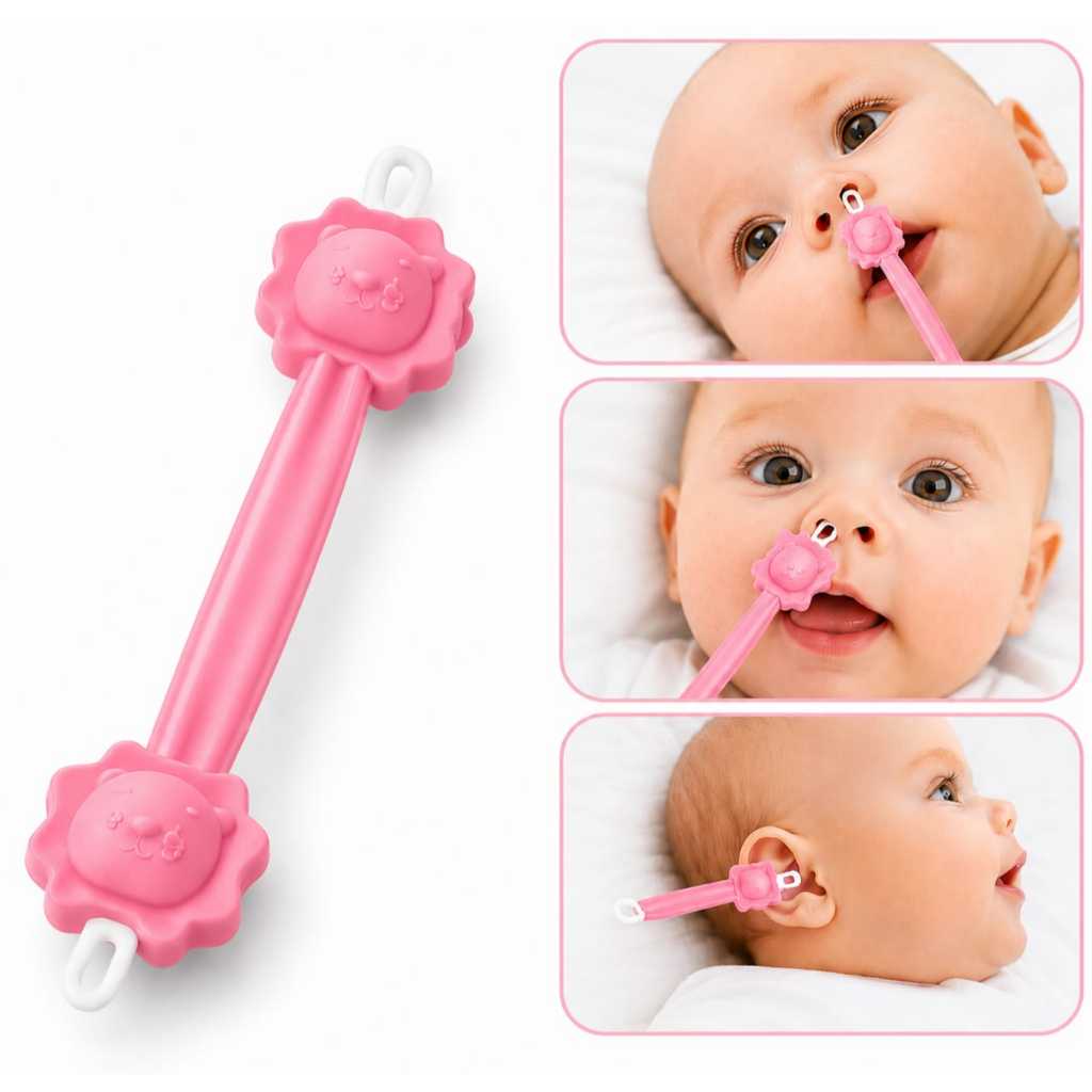 Removedor Cera de Ouvidos e Limpador Nasal Bebê Higiene Nasal Infantil