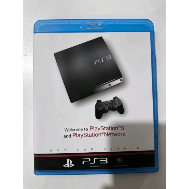 Disco de Boas-Vindas PlayStation 3 e PlayStation Network - Item Raro e de Coleção!
