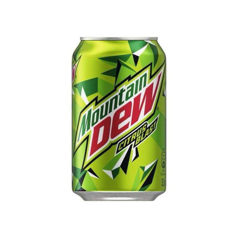 Mountain Dew Citrus Blast 330 ml Refrigerante Americano Importado