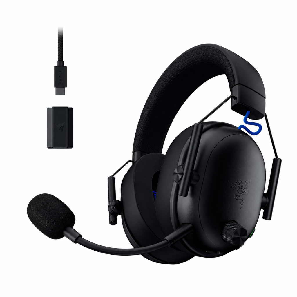 Headset Gamer Razer BlackShark V3 Wireless Esports Preto Importado