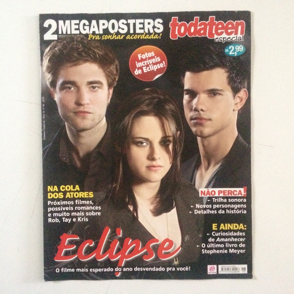 CREPÚSCULO REVISTA-POSTER TODATEEN ECLIPSE COMPLETO