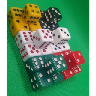 Dados Premium de Resina de 16mm (1,6Cm) - KIT COM 30 DADOS