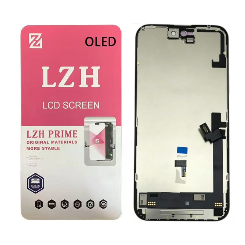 Tela Display Premium Para iPhone 16 Plus Soft Oled Preto