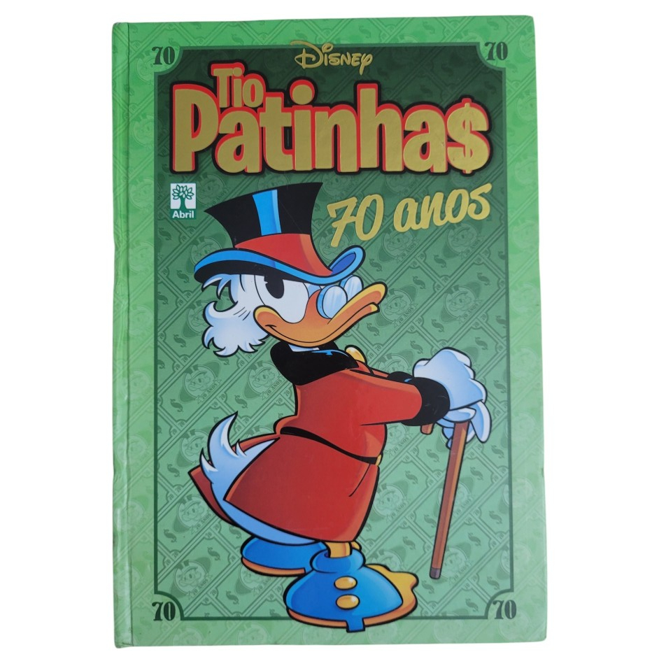 Tio Patinhas 70 anos Capa Dura - HQ Disney 2017 (Novo)