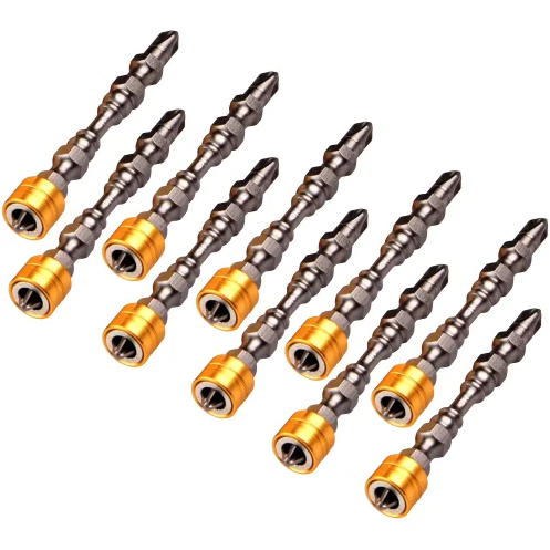 Kits Bits Ponteira Dupla Magnetica Imantada Com Limitador/ Pontas PH2 de alta precisão de ponta dupla
