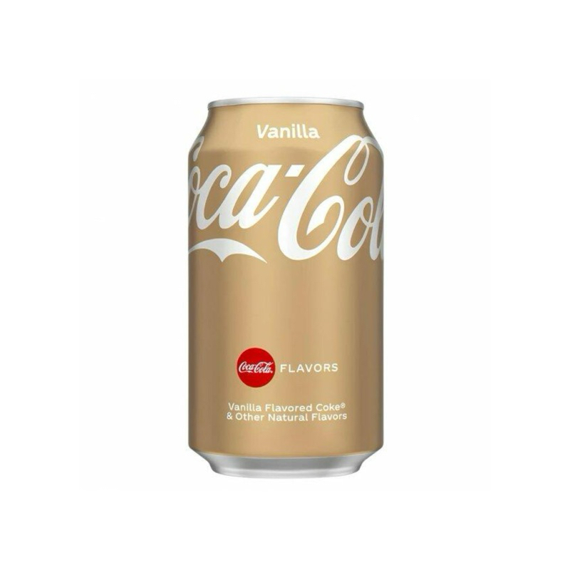 Coca-Cola Flavours 330 ml Vanilla Sabor Baunilha Importada