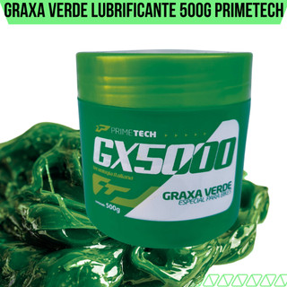 Graxa Bike Graxa Verde Lubrificante 500g Primetech GX5000 Premium Cubos e Rolamentos Reduz Atrito