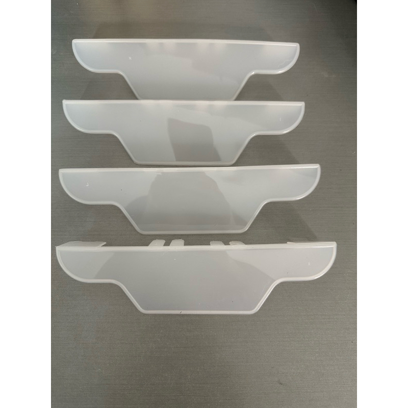 Cantoneira Plástica para acabamento de cama Box cor transparente com 4 peças - MELHOR PREÇO 6.6