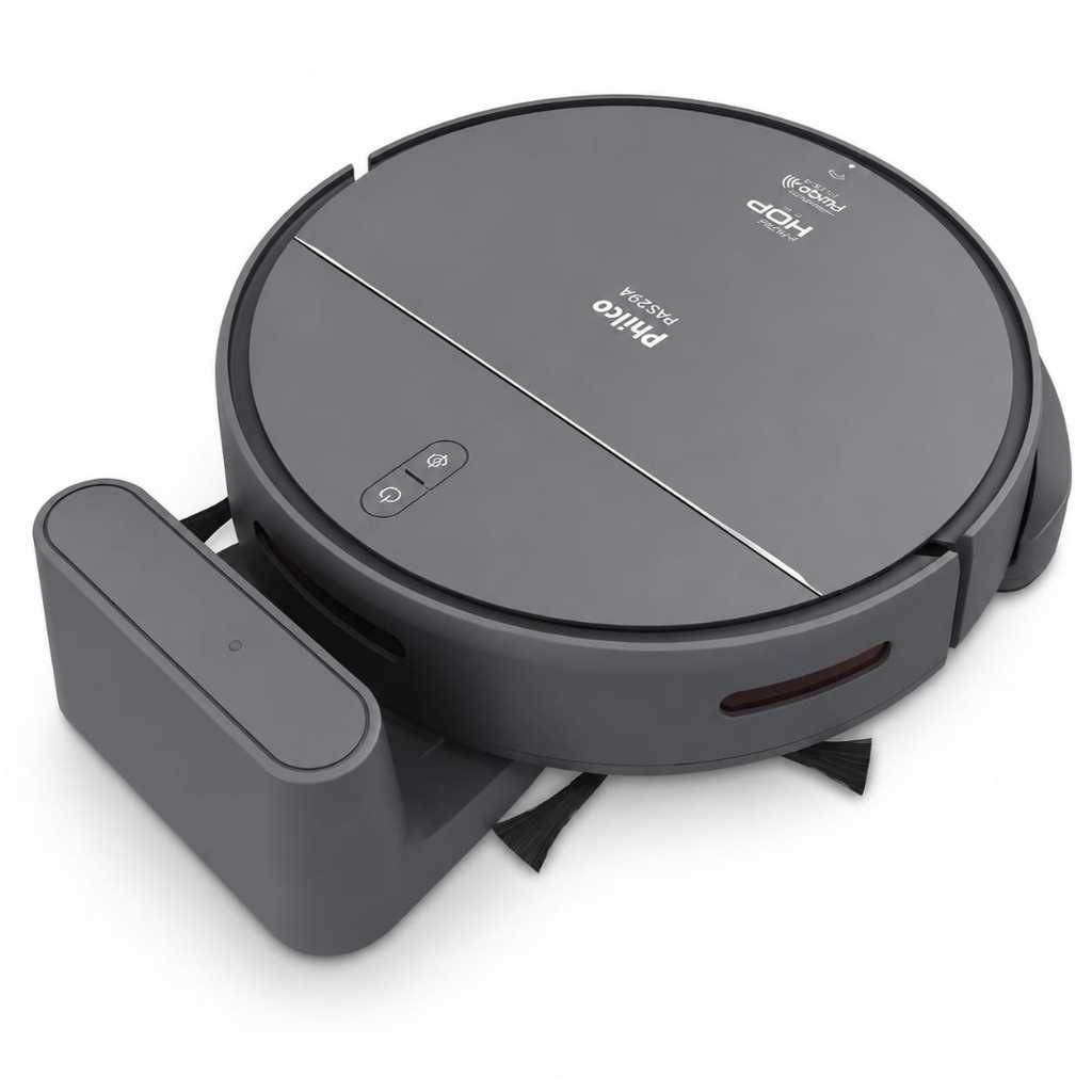 Aspirador Robô Philco PAS29A MOP App Alexa Google Controle Remoto Retorno Automático Bivolt 35W HEPA