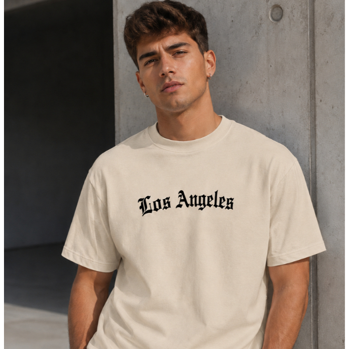 Camiseta Los Angeles, Camiseta casual, Camiseta com estampa, Camiseta Moderna, Camisa Los Angeles