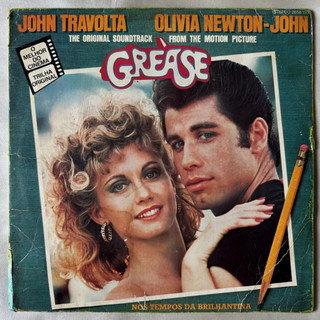 DISCO DE VINIL LP - VÁRIOS – THE ORIGINAL SOUNDTRACK FROM THE MOTION PICTURE "GREASE" (NOS TEMPOS DA BRILHANTINA) (1978)