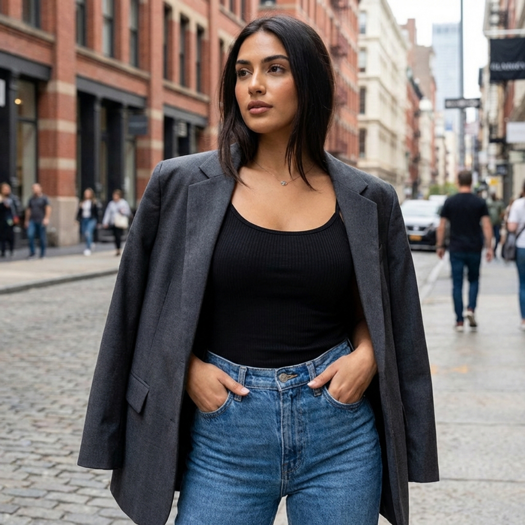 Blusa Feminina Alcinha Regata Malha Canelada Premium Com Bojo