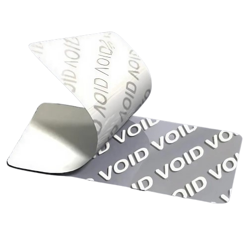 Lacre de Segurança VOID 3X1CM PERSONALIZADO EM PRETO