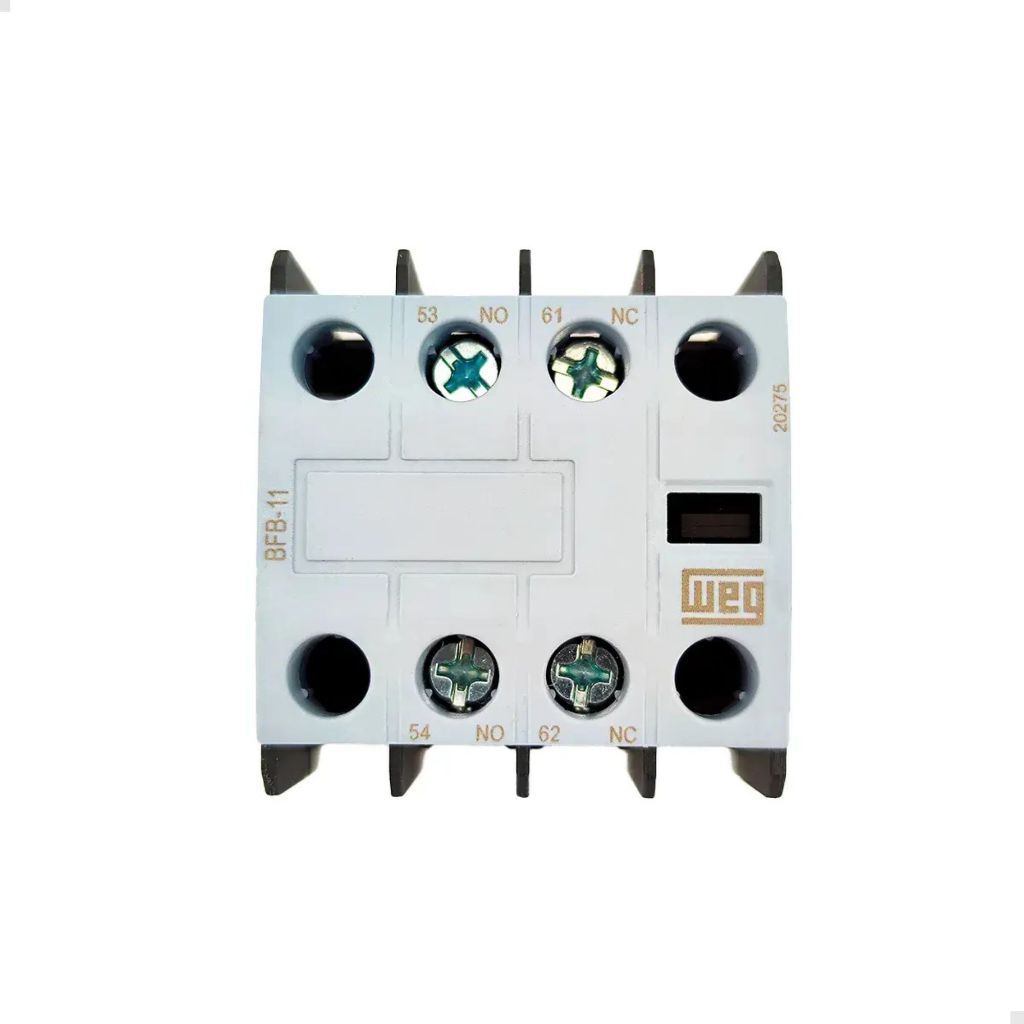 Bloco De Contato Weg Auxiliar Frontal Bfb-11 1na 1nf
