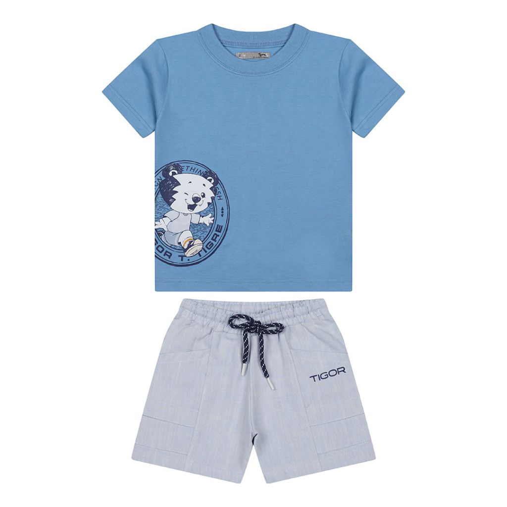Conjunto Curto Bebê Masculino Tigor T. Tigre 11501166-60191