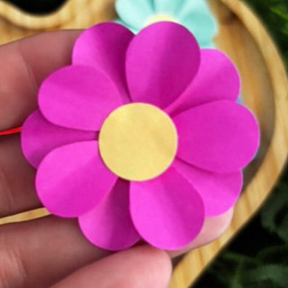 50 Flores 3D 3cm Ingrid Primareva festa colorida Encanto decoração de festa Jardim encantado 15 anos lembrancinha