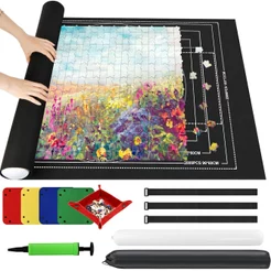 Tapete Porta Puzzle Suporte Dobrável P/Quebra-cabeça até 3000 Peças
